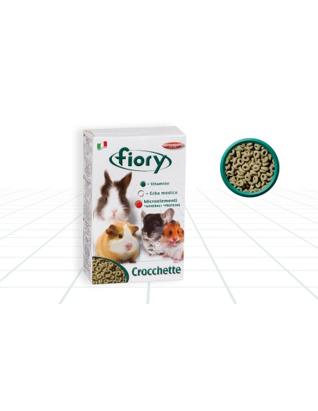Fiory Crocchette Per Roditori gr 400. Mangime Per Roditori .