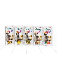 Fiory Stick Conigli e Cavie Frutta gr 100. Mangime per roditori . 2