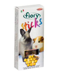 Fiory Stick Conigli e Cavie Miele gr 100. Mangime per roditori .