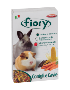 Fiory Miscela Conigli Nani e Cavie gr 850. Mangime per roditori .