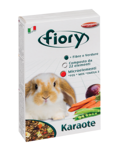 Fiory Karote Conigli nani gr 850. Mangime Per Roditori.