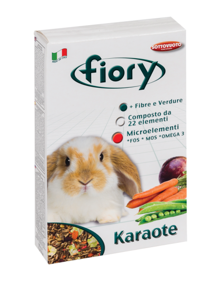 Fiory Karote Conigli nani gr 850. Mangime Per Roditori.