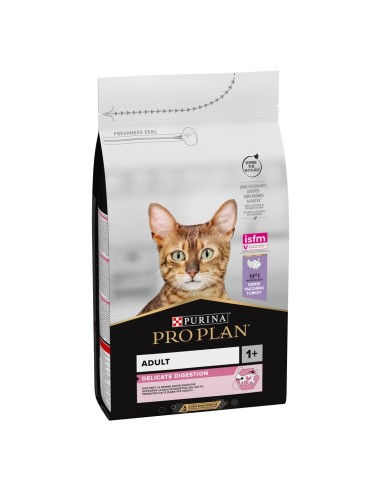 Pro Plan Cat Delicate Digestion Tacchino K g1,5. Cibo Secco Per Gatti