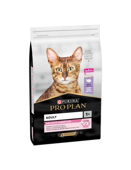 Pro Plan Cat Delicate Digestion Tacchino K g1,5. Cibo Secco Per Gatti