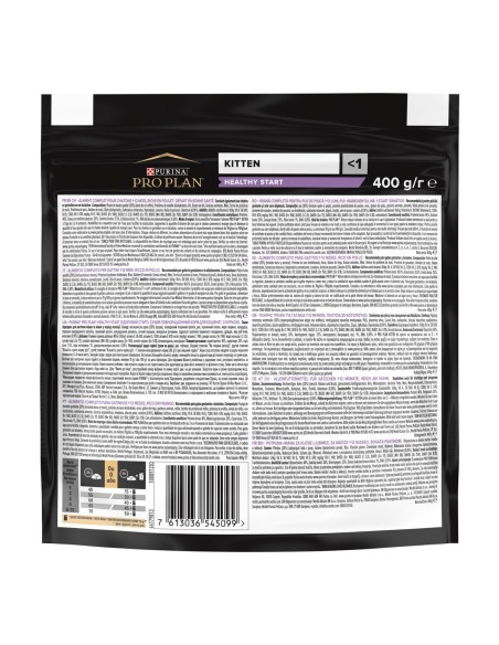 PURINA PRO PLAN Kitten 1-12 Mesi Healthy Start Ricco In Pollo (400 gr ). cibo Per Cuccioli di gatto