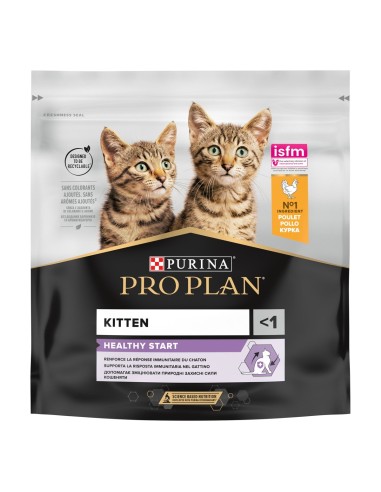 PURINA PRO PLAN Kitten 1-12 Mesi Healthy Start Ricco In Pollo (400 gr ). cibo Per Cuccioli di gatto