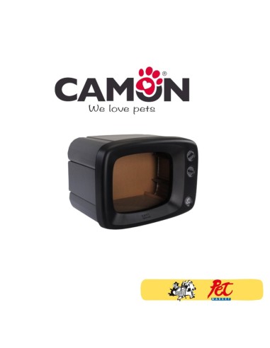 Tiragraffi Retro Tv Nero . Tiragraffi Per Gatti