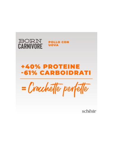 SCHESIR Born Carnivore Baby Pollo & Uovo kg 1,250. Cibo Secco Per Gatti