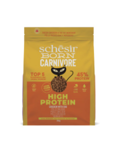 SCHESIR Born Carnivore Baby Pollo & Uovo kg 1,250. Cibo Secco Per Gatti