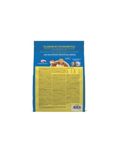 SCHESIR Born Carnivore Aringa & Salmone Gr.255.Cibo Secco Per Gatti.