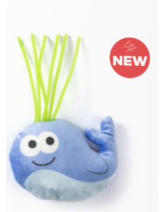 Gioco Gatto Tessuto e Gomma Balena . Giochi Per Gatto .