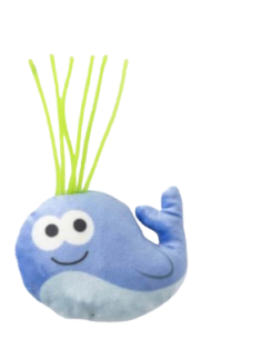 Gioco Gatto Tessuto e Gomma Balena . Giochi Per Gatto . 2