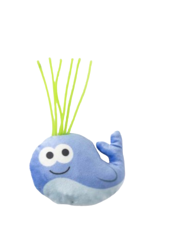 Gioco Gatto Tessuto e Gomma Balena . Giochi Per Gatto .