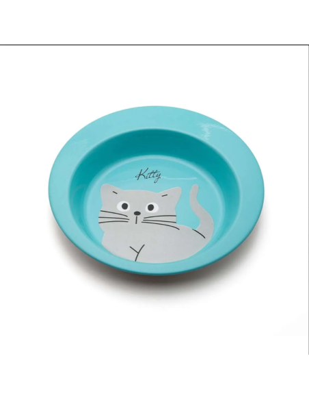 Ciotola Acciaio Inox Modello Kitty ml 300. Ciotole per gatti