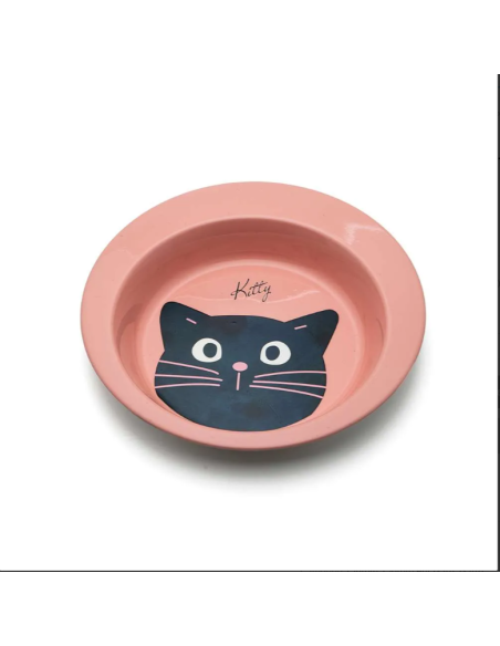 Ciotola Acciaio Inox Modello Kitty ml 300. Ciotole per gatti