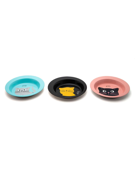 Ciotola Acciaio Inox Modello Kitty ml 300. Ciotole per gatti