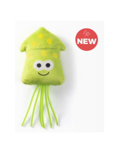 Gioco Gatto Tessuto e Gomma Medusa. Giochi Per Gatti .