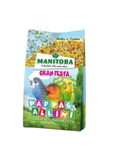 Gran Festa Pappagallini gr 500. Mangime Per Uccelli . 2