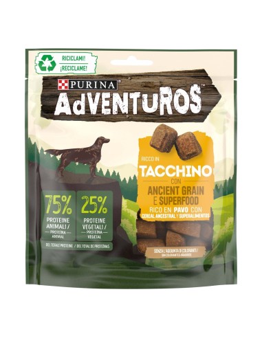 Purina Adventuros Superfood Tacchino gr 120. Snack Per Cani .