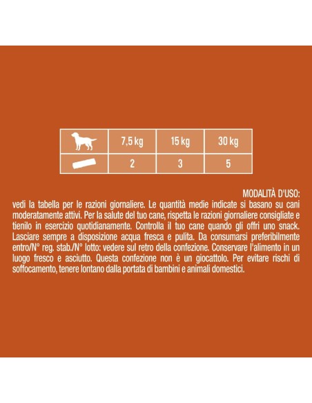 Purina Adventuros Superfood Bufalo gr 120. Snack per cani .