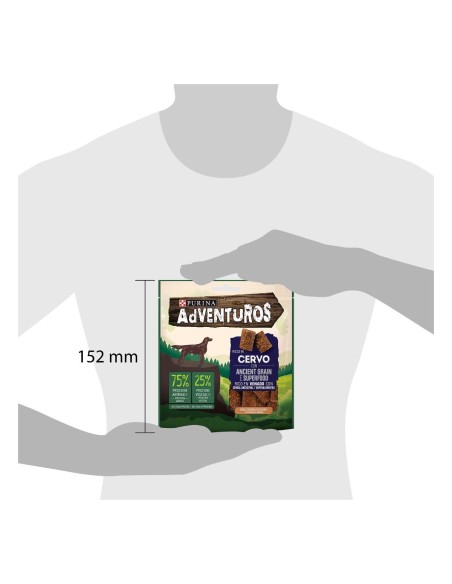 Purina Adventuros Superfood Cervo gr 120. Snack Per Cani.