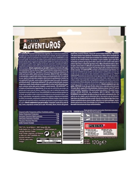 Purina Adventuros Superfood Cervo gr 120. Snack Per Cani.