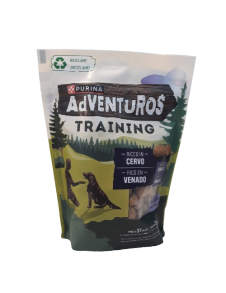 Purina Adventuros Training Cervo gr 115. Snack Per Cani