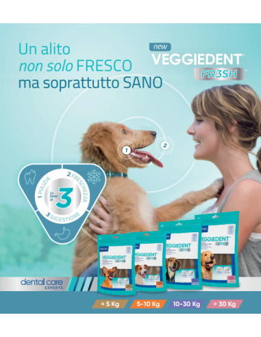 Veggiedent Fresh Small. Snack Per Cani.