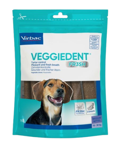 Veggiedent Fresh Medium . Snack Per Cani .