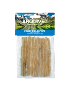 Arquivet Bastone Pelle Spirale 10 gr-12 cm . Snack Per Cani . 2