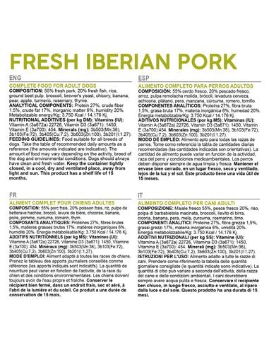 Arquivet Fresh Iberian Pork kg 2,5. Crocchette Per Cani .