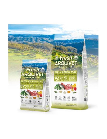 Arquivet Fresh Iberian Pork kg 2,5. Crocchette Per Cani .