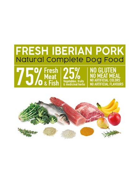 Arquivet Fresh Iberian Pork kg 2,5. Crocchette Per Cani .