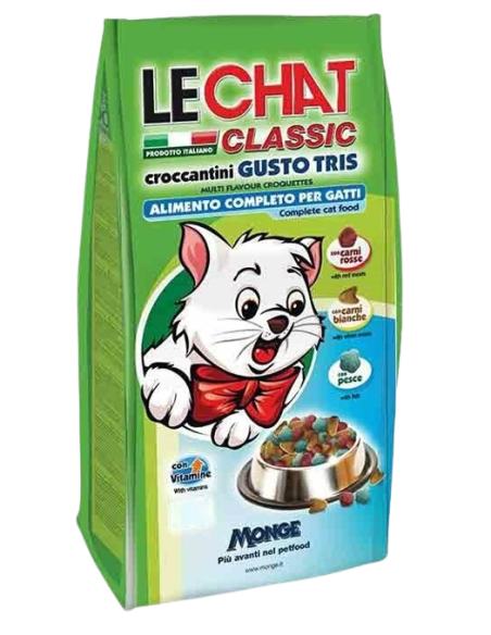Lechat Croccantini Mix Kg.20 Cibo per Gatti