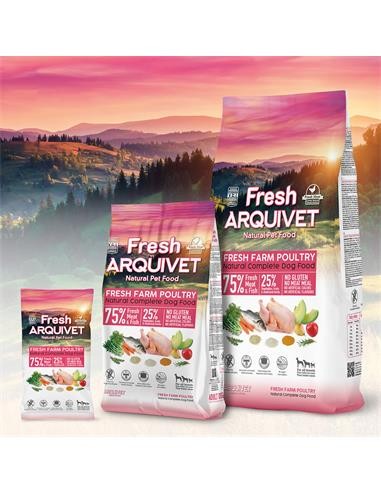 Arquivet Fresh Free Farm Poultry kg 10. Crocchette Per Cani