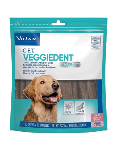 Veggiedent Fresh Large. Snack Per Cani.