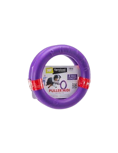 Gioco Set 2 Anelli Puller Medio. Giochi Per Cani .