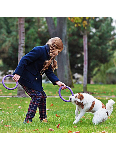 Gioco Set 2 Anelli Puller mini. Giochi per Cani