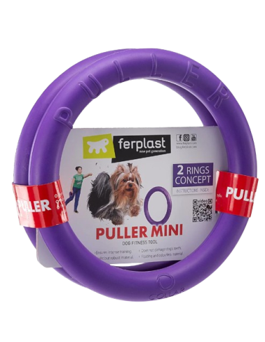 Gioco Set 2 Anelli Puller mini. Giochi per Cani