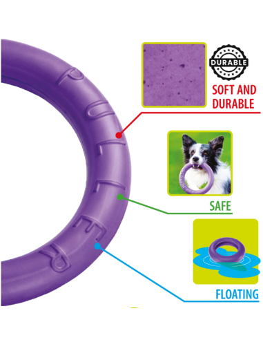 Gioco Set 2 Anelli Puller Maxi. Giochi Per Cani .