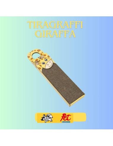 Tiragraffi Cartone Giraffa. Tiragraffi per gatti.