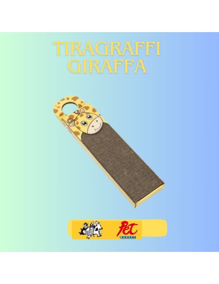 Tiragraffi Cartone Giraffa. Tiragraffi per gatti.