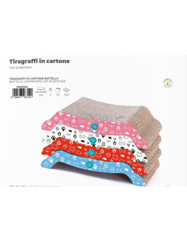 Tiragraffi Cartone Battello. Tiragraffi .
