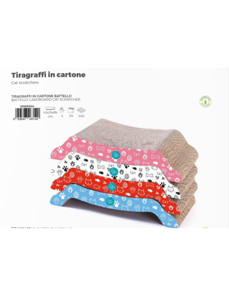 Tiragraffi Cartone Battello. Tiragraffi .