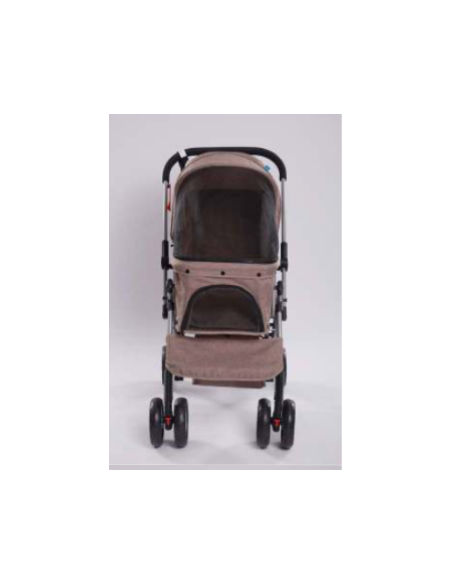 Passeggino con Maniglione Reversibile Deluxe Khaki. Trasporto