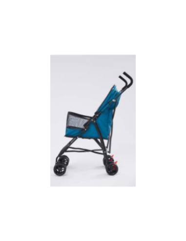 Passeggino Easy Blu. Trasporto per cani .
