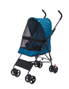 Passeggino Easy Blu. Trasporto per cani .