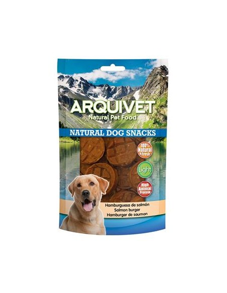 Arquivet Hamburger di Salmone gr 100. Snack Per cani .