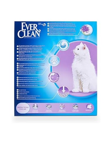 Ever clean Lavanda litri 6. Lettiera per gatti .