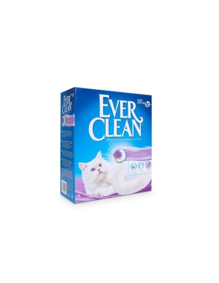 Ever Clean Lavander Kg 6. Lettiera Agglomerante per gatti